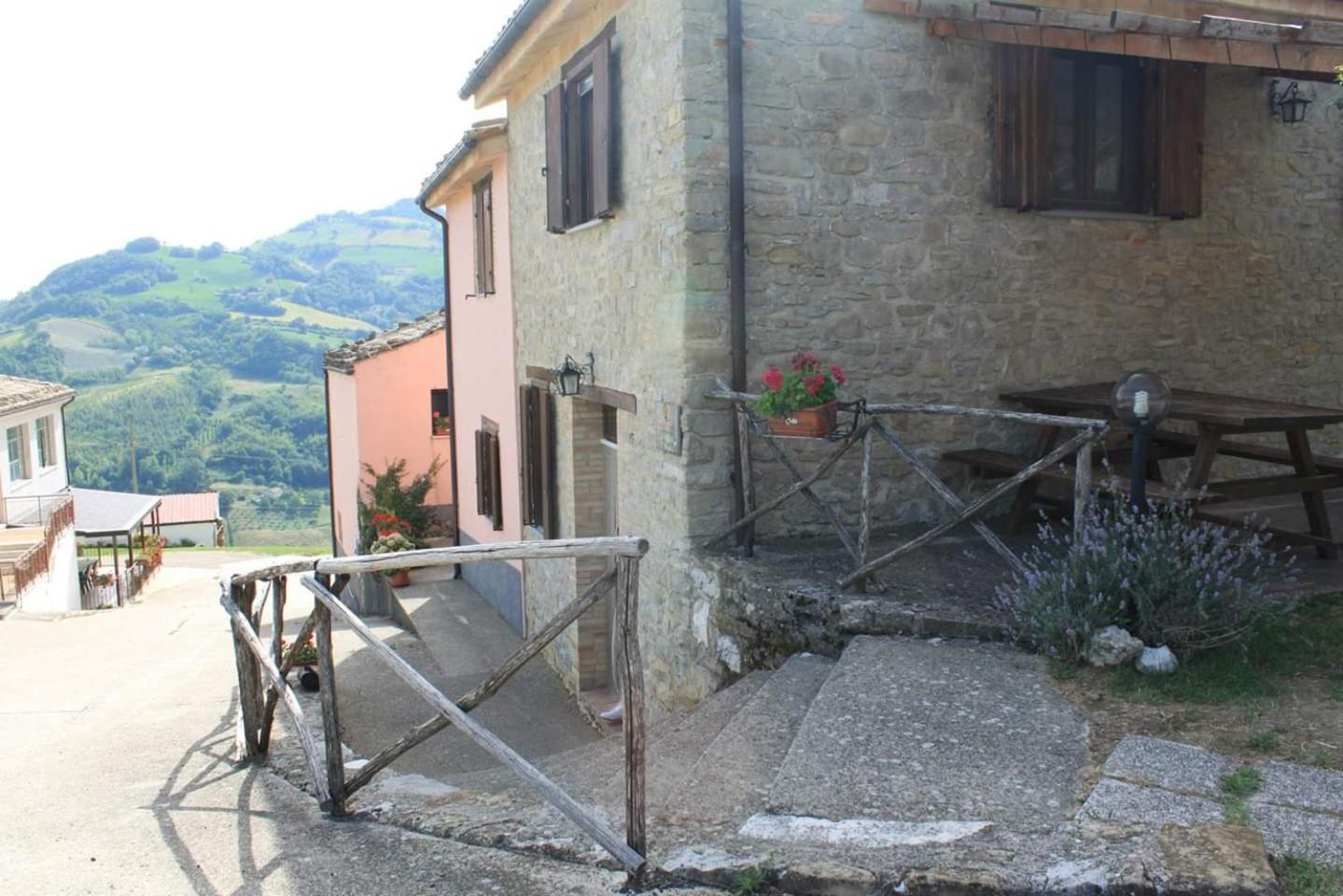 Villa La Via Del Parco Arsita Exterior foto